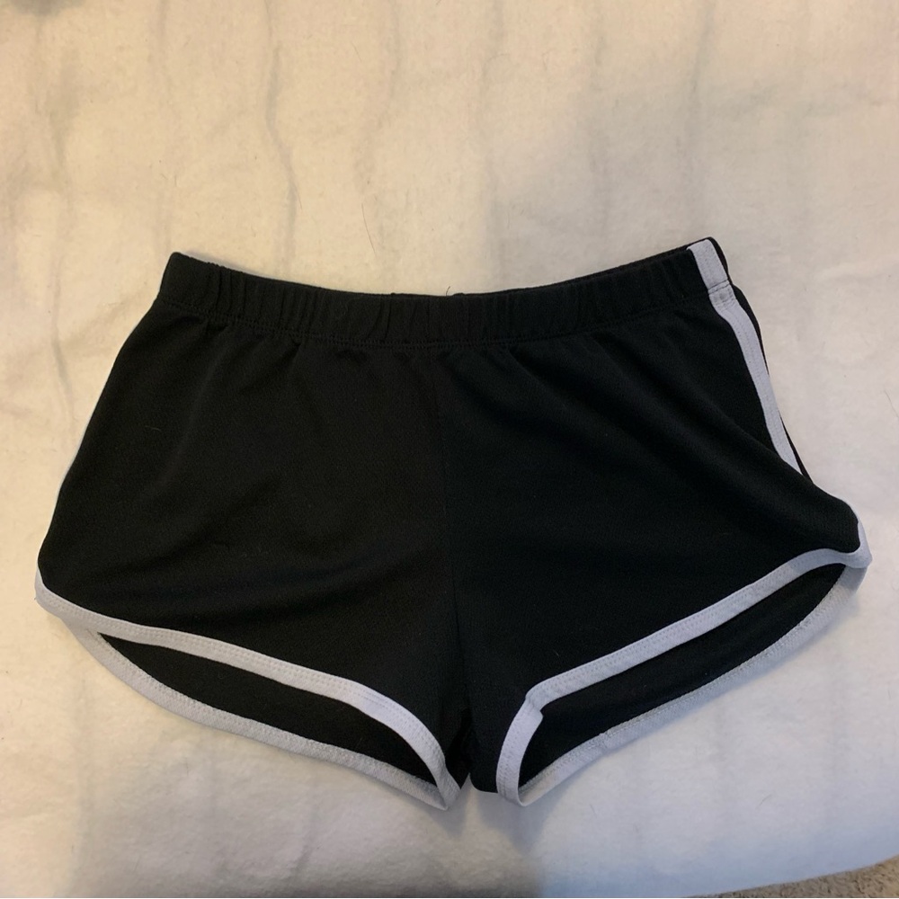 (FWP) Black Shorts With White Detailing